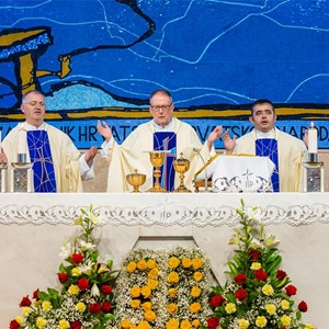 ​Prof. Markus Tymister predvodio misno slavlje u Nacionalnom svetištu i bazilici svetog Josipa u Karlovcu